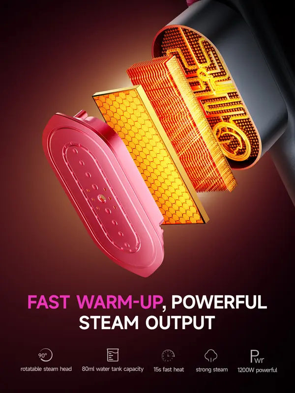 2-in-1 Portable Steam Iron