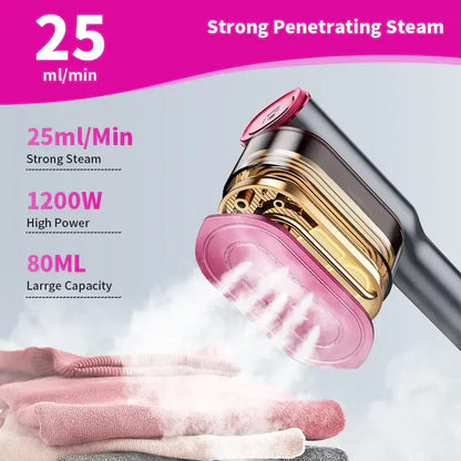2-in-1 Portable Steam Iron