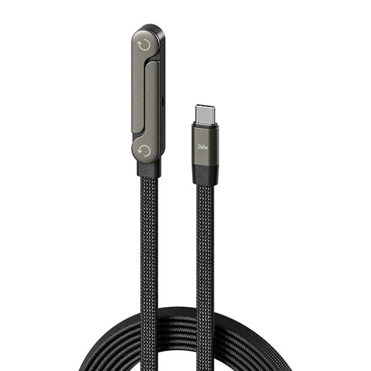 240W Charging Cable with Bracket Data Cable Type-C For Iphone and Samsung