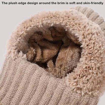 3-in-1 Knitted Winter Hat, Scarf & Face Mask