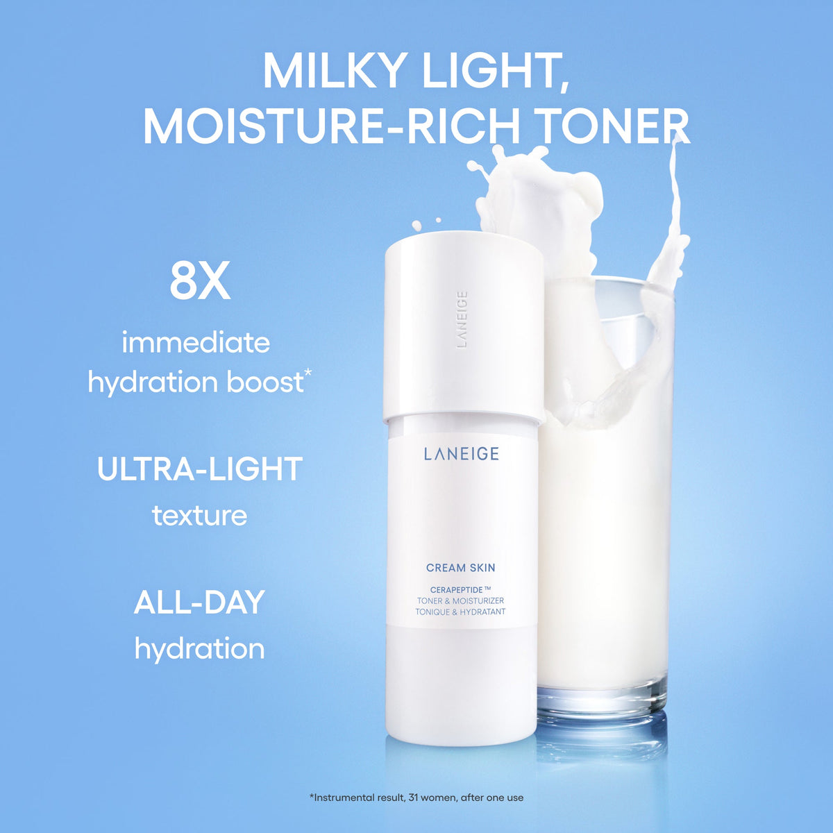 Cream Skin Toner & Moisturizer