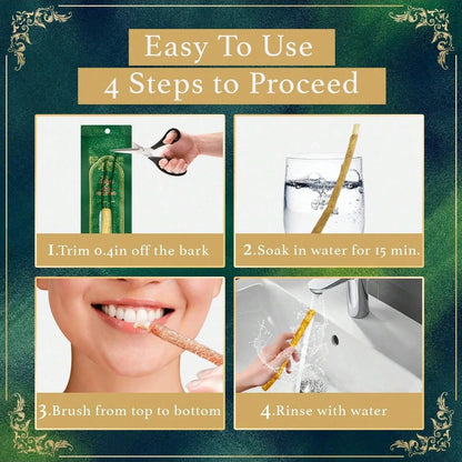 Cepillo de dientes natural Miswak