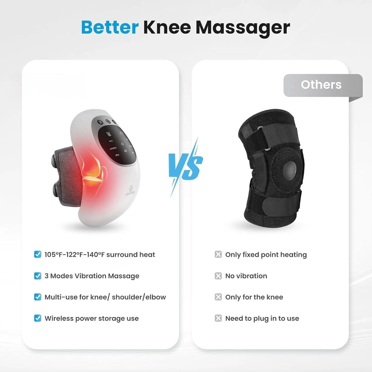 Cordless Knee Massager