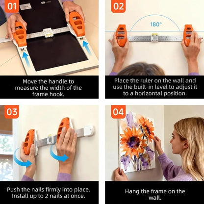 Precision Picture Hanging Ruler