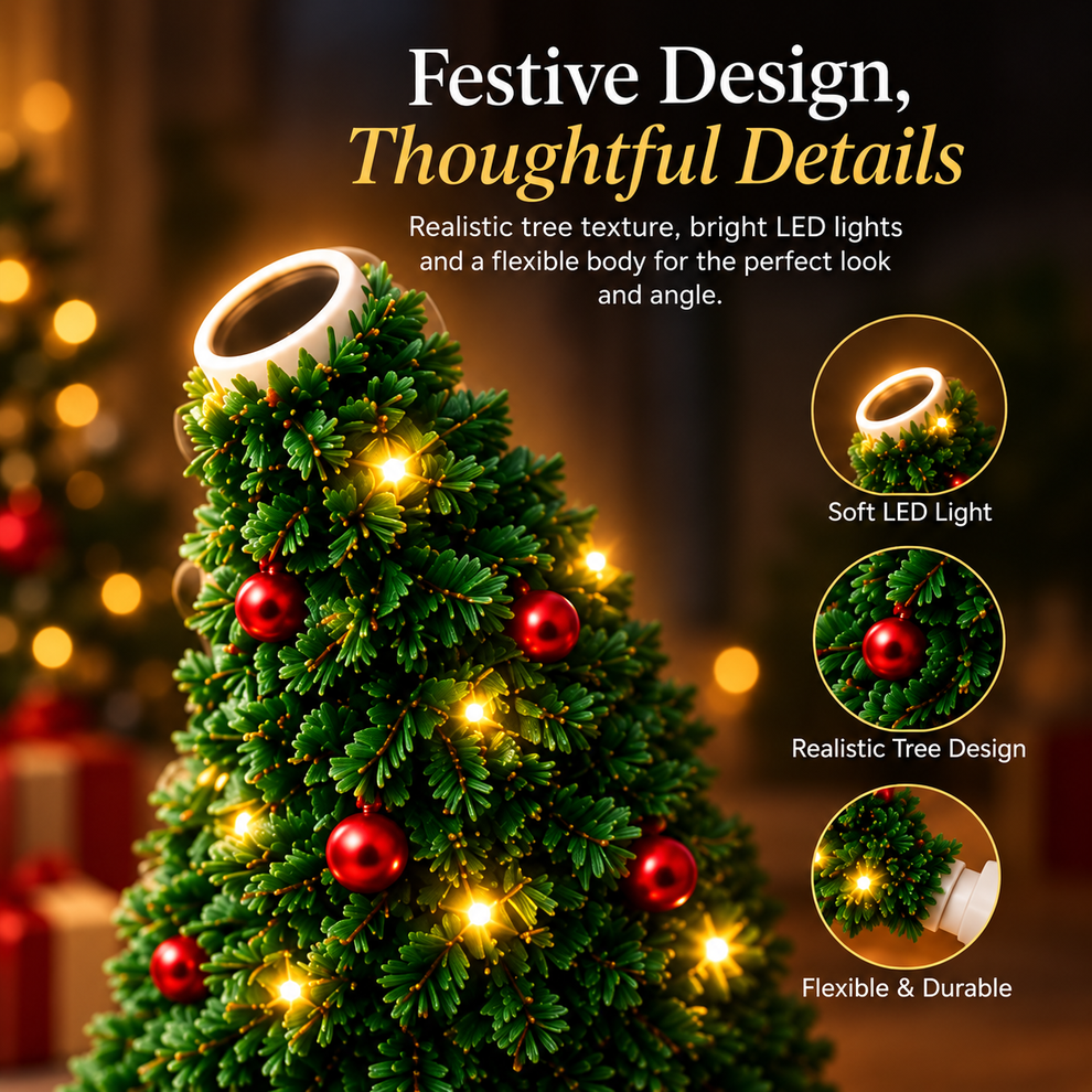 Christmas Projector – USB Christmas Tree Light Projector Gift Set