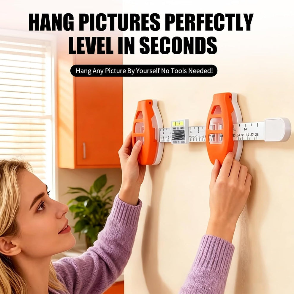 Precision Picture Hanging Ruler