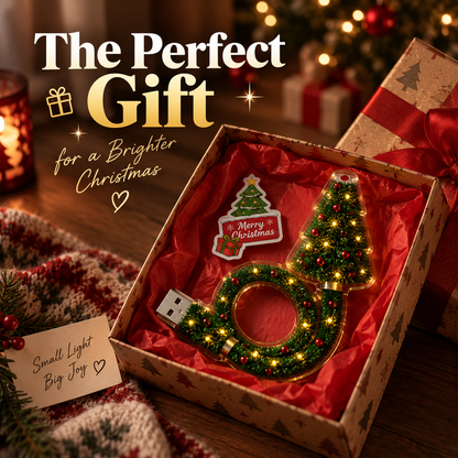Christmas Projector – USB Christmas Tree Light Projector Gift Set